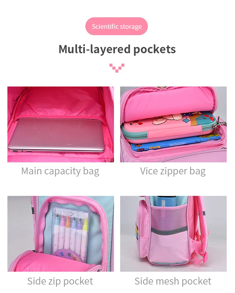 Wholesale Custom School Bag Backpack Waterproof School Bags Girls