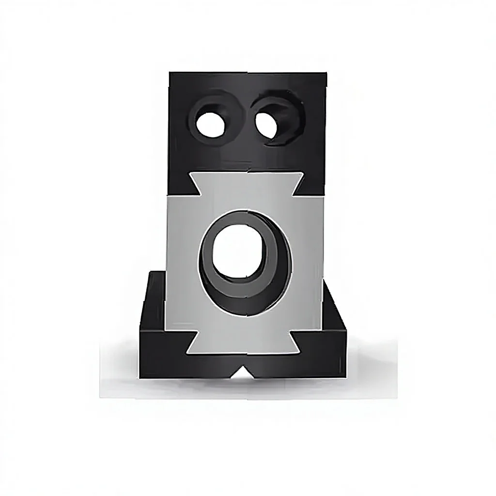 TEBAK CNC Side Fixture Clamping Device with M6 Fastener Is Used for Securely Fixing the Precise Fixture. Fixture