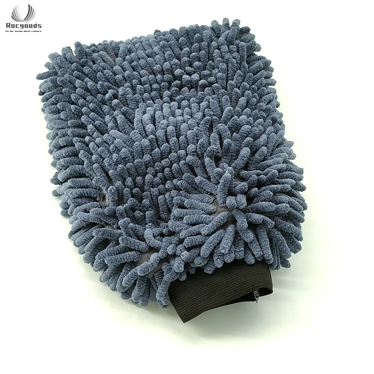 20*28 см синельное микроволокно тряпка губка комплект Безворсовая Ткань Профессиональные боксерские перчатки Автомойка рукавицей