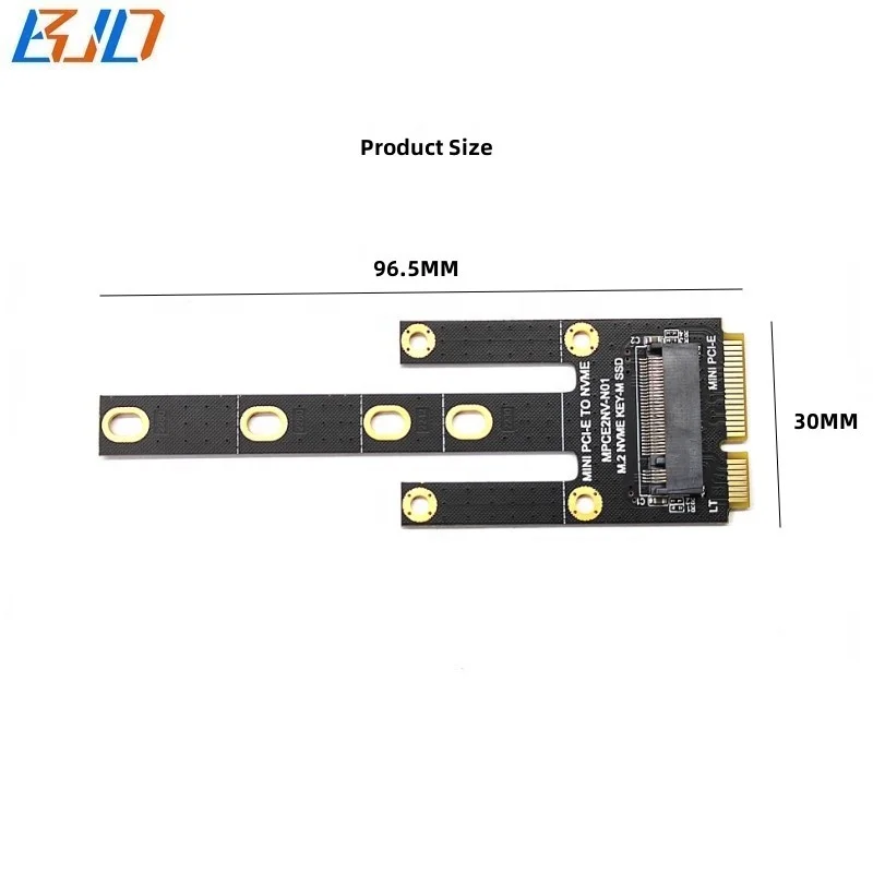 Carte PCI Express Vers M.2 2 Ports - Adaptateur Pour SSD NVMe/SATA, Compatible 2230/2242/2260/2280