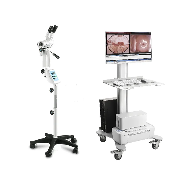 Kernel Binocular Optical Colposcope Gynecologic Vaginal Examination Microscope for Gynecologists with Cold Light Camera