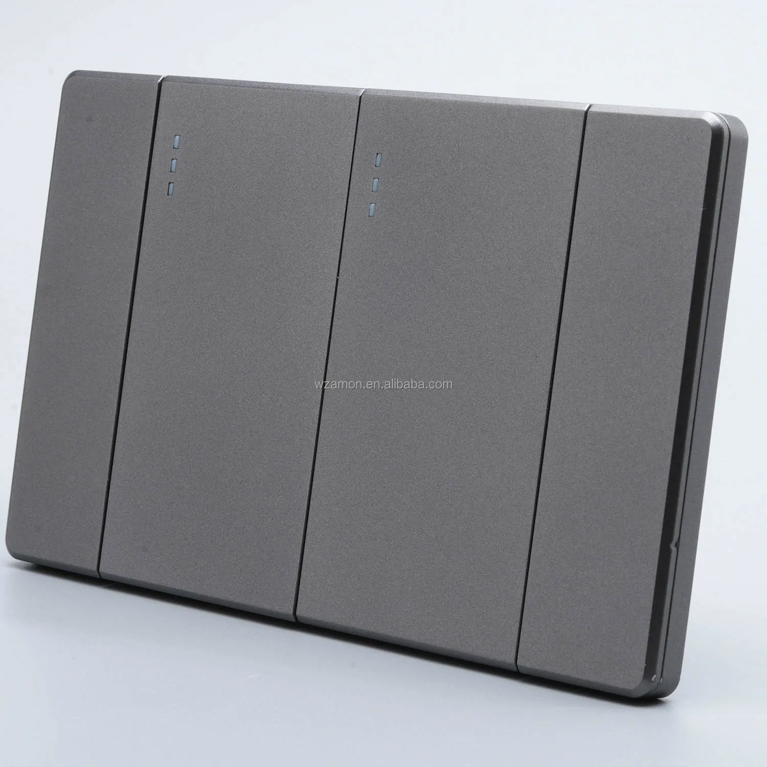 Apagadores Modernos Interruptor Modernos Con Luz  Apagadores De Pared Negros Wal Light Switch Slim Super Thin Ultrathin