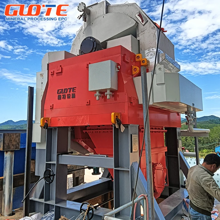 Vertical Pulsating High Gradient Magnetic Separator for  Mining Equipment with Iron Ore Concentrator