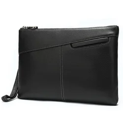 Genuine Leather Mens Clutch Bag Man Purse Handbag 12 Inches Large Hand Bag  Big Clutch Wallet Gray - China Men Clutch Bag and Fashion Handbag price