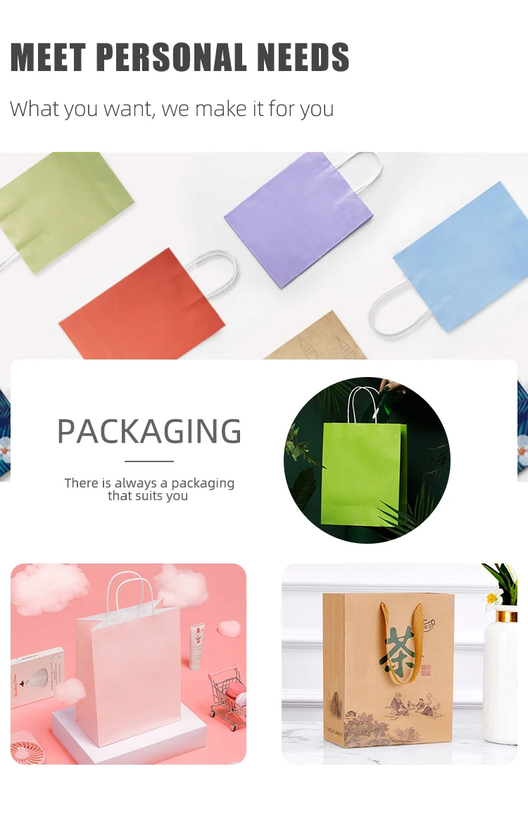 Bto Luxury Gift Paper Bag Custom Printing Logo Various Color Wholesale ...