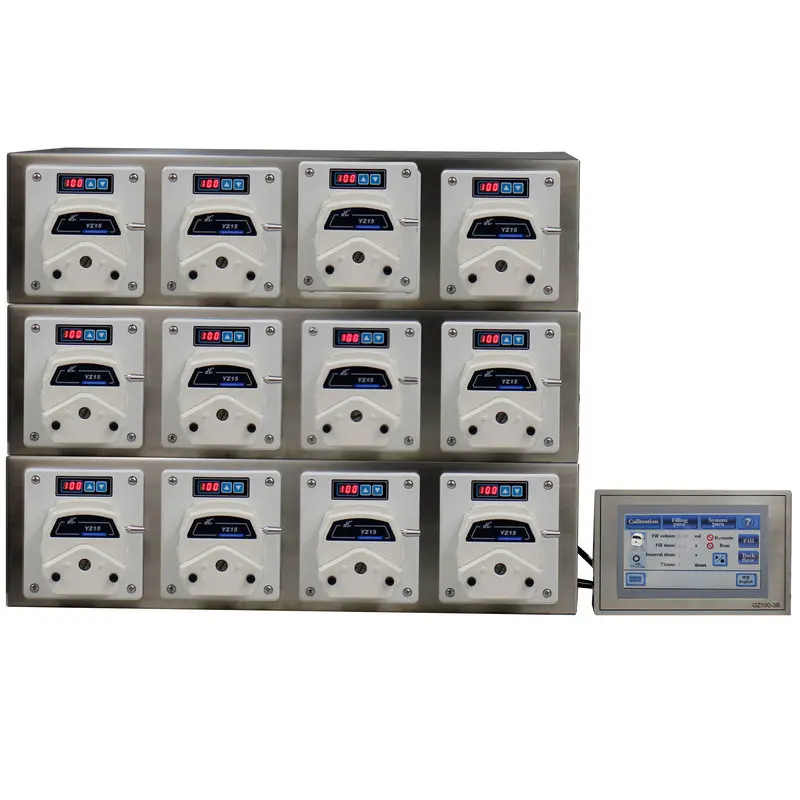 Профессиональный Многоканальный перистальтический насос Ditrontech, передача канала