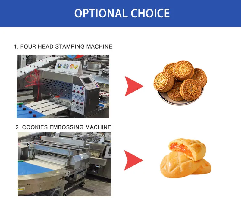 2024 Automatic Samurai Cookies For Production Lines Biscuit Cookie Cake Making Machine Baking factory