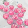 Pincel para cejas con tubo de purpurina
