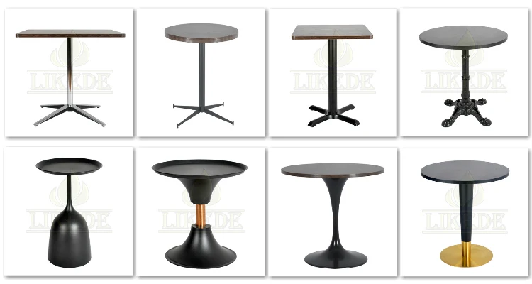 Hot Sale round Stainless Steel Coffee Table with Gold Metal Legs Furnishings masterpiece