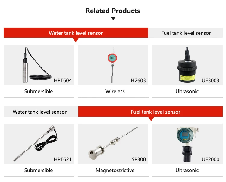 HPT621 Oil and Fuel Tank Level Measuring Rs485 Digital Level Gauge Sensor