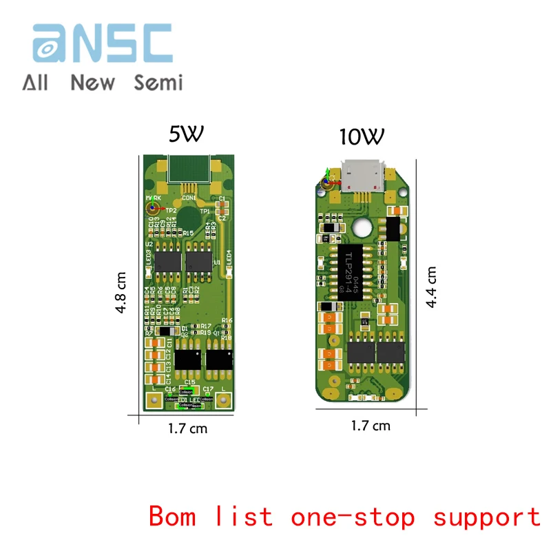 Wireless charger module transmitter base PCBA board coil universal qi standard solution universal Android Apple