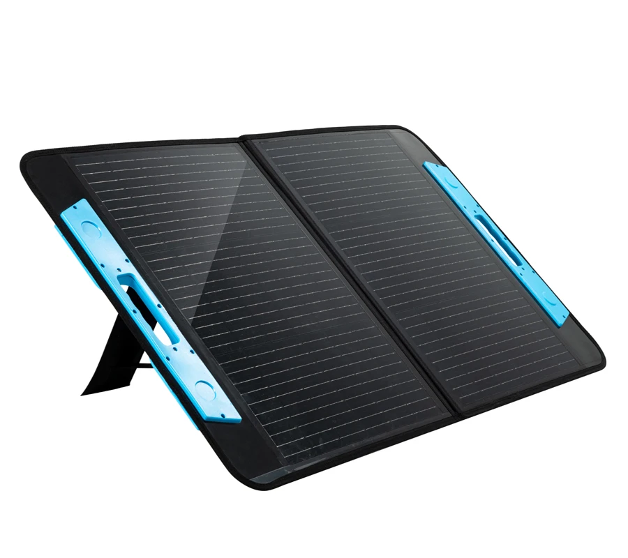 Intenergy All New Foldable Solar Panel Charger 100W Folding Solar Module  for Portable Solar System
