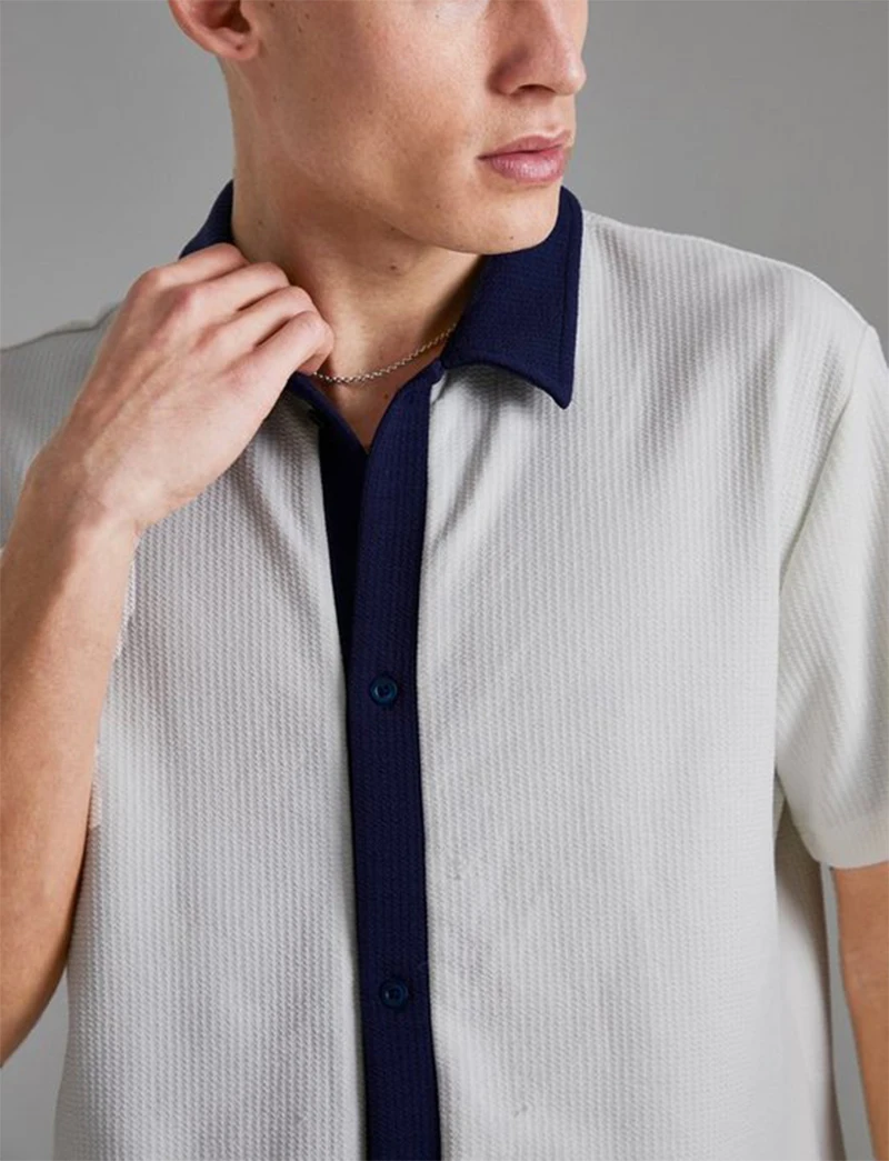 New Design Summer Tracksuit for Men Two Piece Jersey Shirt Casual Wear Men Short Set gallery 2
