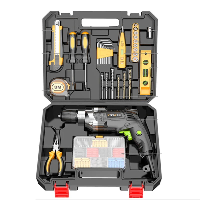 Wholesale Hardware Power Tools Electric Drill Set,Multifunctional Household Maintenance High