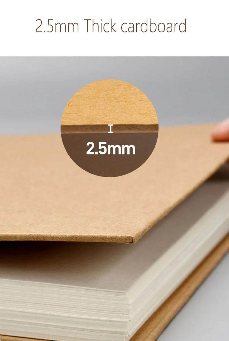 Saitao 60 Sheets 160gsm Thicken Paper Hardcover Sketchbook Oem Odm Portable A3 Brown Wire Bound