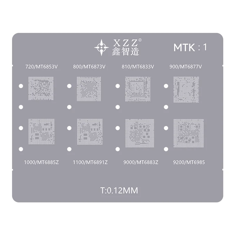 XZZ L23 Universal CPU Reballing Station Magnetic Auto Clamping BGA Tin Planting Table for Chip Repair
