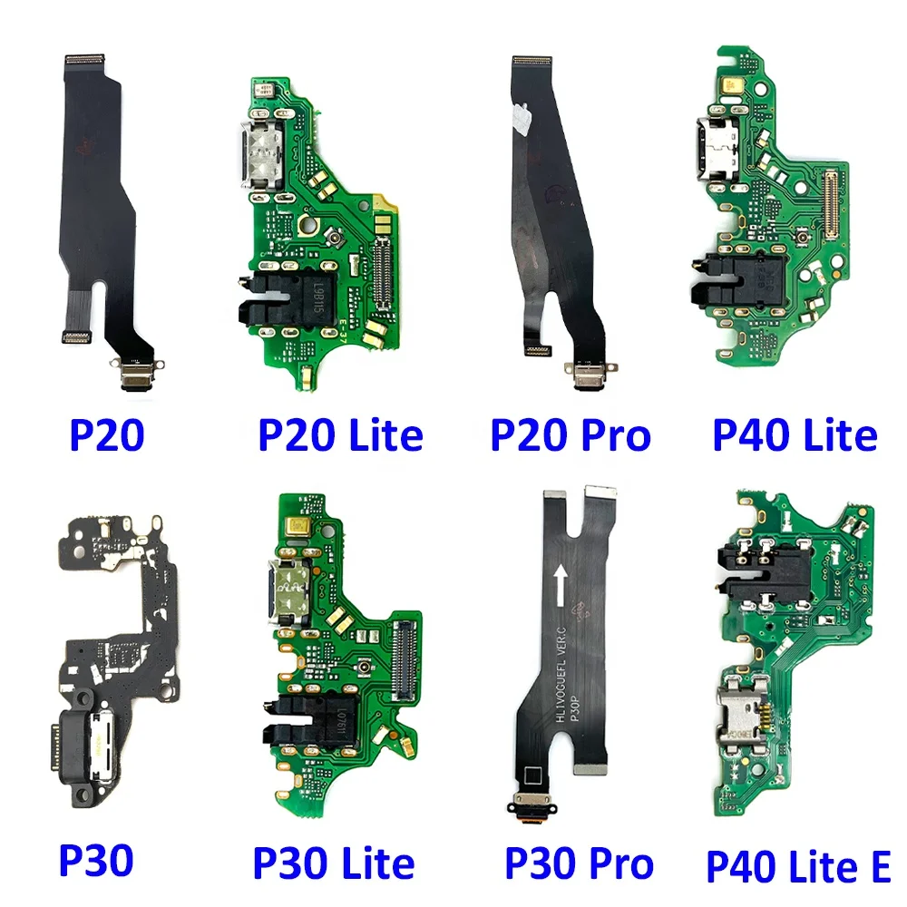 Гибкий Кабель Для Мобильного Телефона,Запасная Плата Для Зарядного  Устройства Huawei P30 P20 P10 P9 P40 Lite E 5g Pro,Разъем Для Зарядного  Устройства - Buy Charging Ports Connector Flex,Dock Charging ...