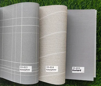 Sample Kit Link-PVC Wall Cloth Wallpaper Moisture-Proof Waterproof for Dining Living Room Bedroom Gym Hospital Mall Application
