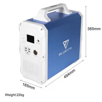 For Bluetti Portable Lithium Power Station 220v Solar EV Charging Generator MPPT Controller for Outdoors RV Port Cigar Lighter