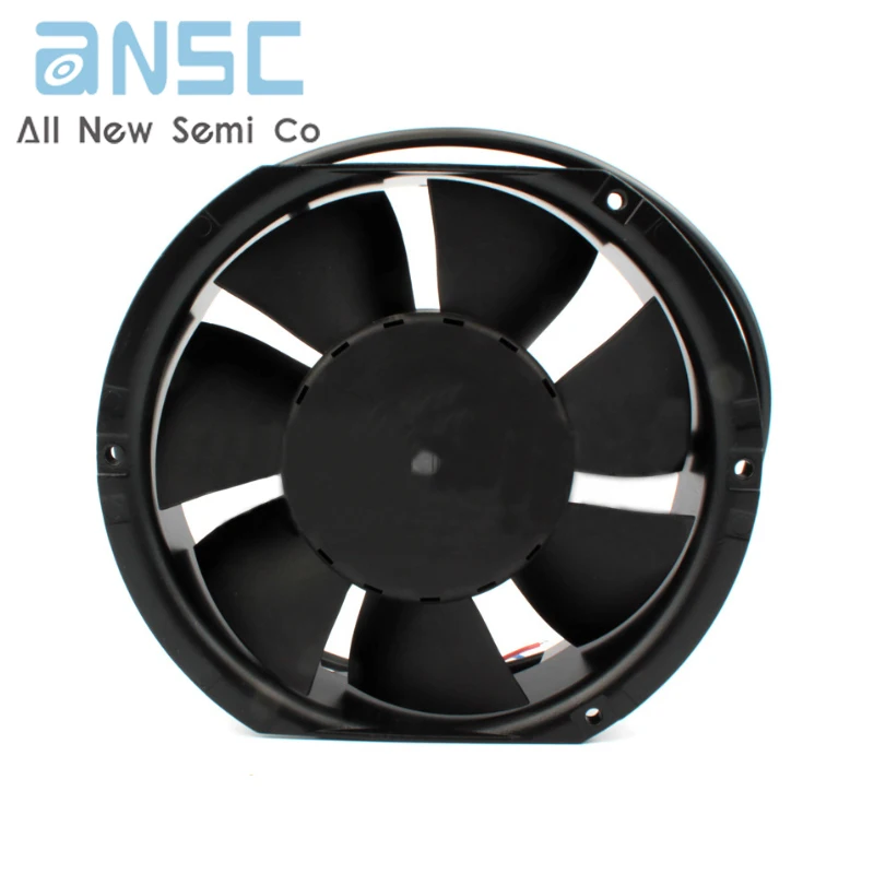 Original Axial flow fan 6424/12H 17251 24V 1.1A 283CFM 26W 4000RPM 17cm aluminum frame axial fan