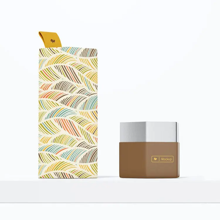 10ml 20ml 50ml Flip Perfume Display Boxes Elegant Hard Paper Fragrance Packaging Gift Box with Lid Custom Tall Hexagonal Box