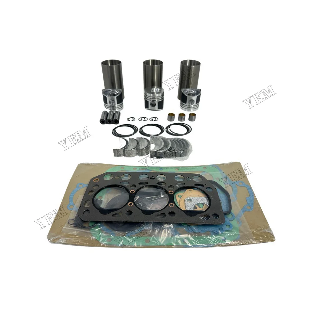 Overhaul Kit With Bearing Set Compatible for Mitsubishi K3E Replacement Genuine Engine Parts 4