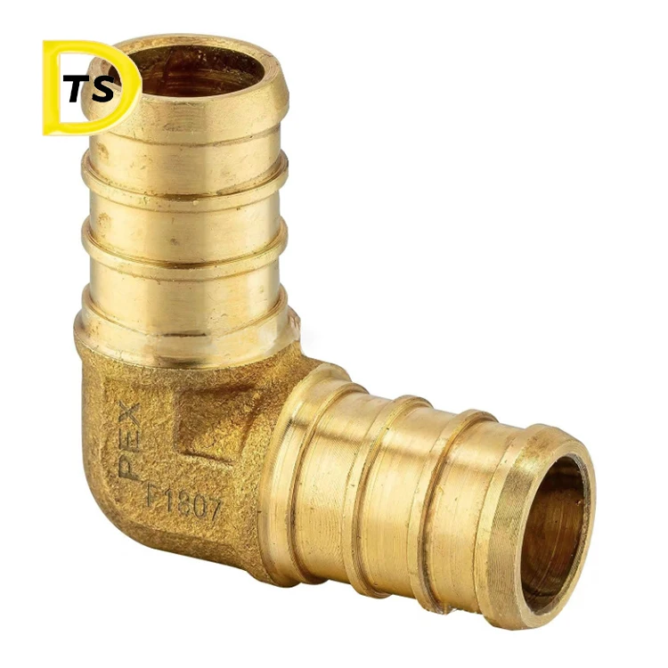 Pex Barb Pipe Fitting 1/2 Inch 3/4 Inch Lead-free Copper Tee Pipe ...