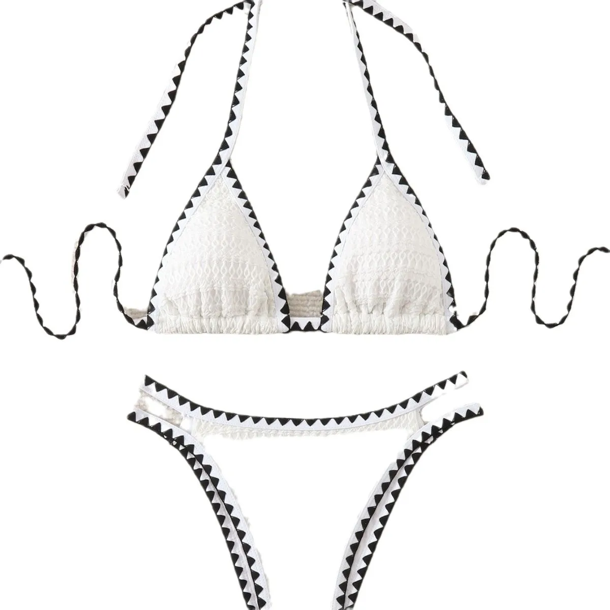 OEM 3D Custom LOGO Couple Micro Bikinis Swimwear Beachwear Luxury Women Set Fitness Swimsuits String Mini Bikini