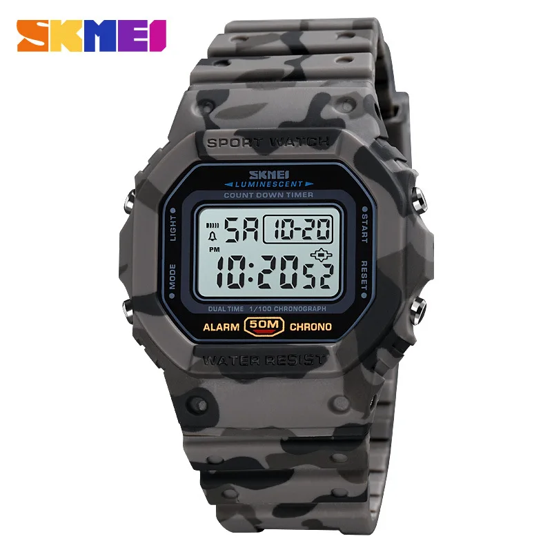 Wholesale SKMEI 1628 Digital Sport Watches for Men - Fashionable