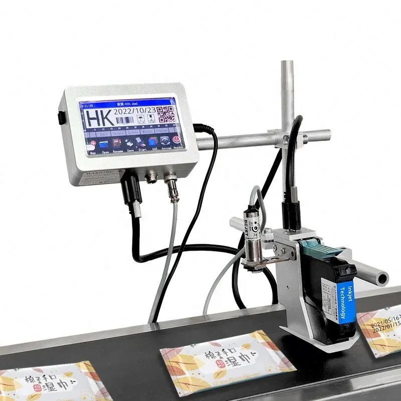 Large Format Inkjet Plotter Portable Continuous Online Wall Tij Inkjet Printer Machine