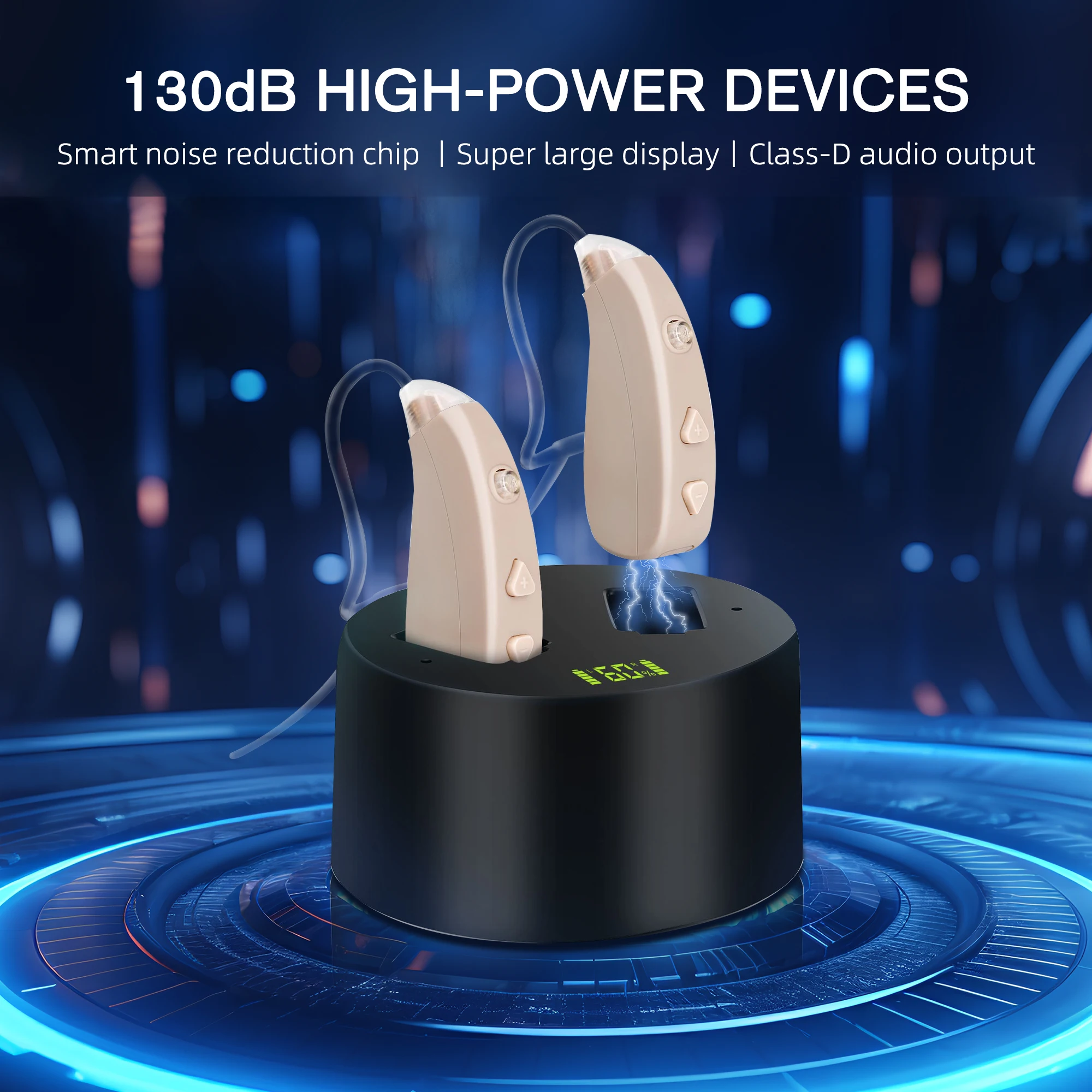 Oem/odm Bte Cheap Hearing Aid With Ce Certification Rechargeable