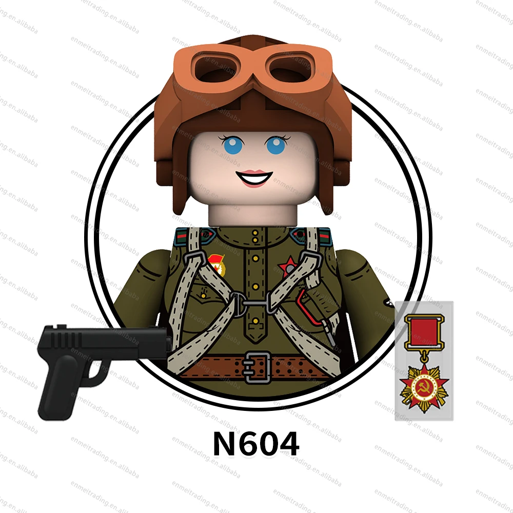 N601-604 Soviet Cavalry Road Construction Soldier Iron
