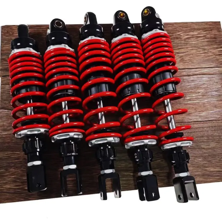 7mm Spring 265mm 280mm 290mm 300mm 320mm Motorcycle Rear Adjust Damping  Shock Absorber for R Electric Shock Absorber Car CG125