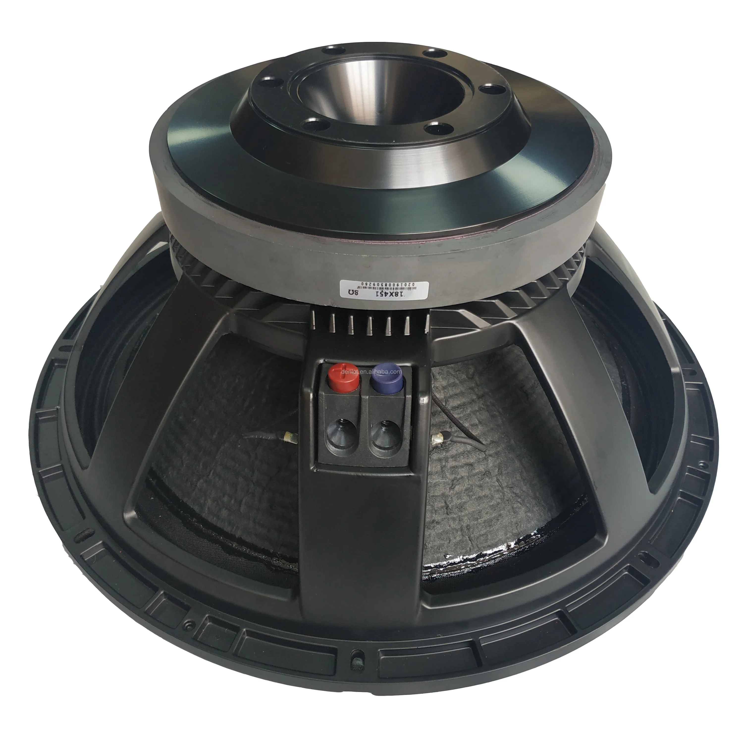 1800W AES 18インチ 115mmボイスコイル径 デュアルスパイダー サブ