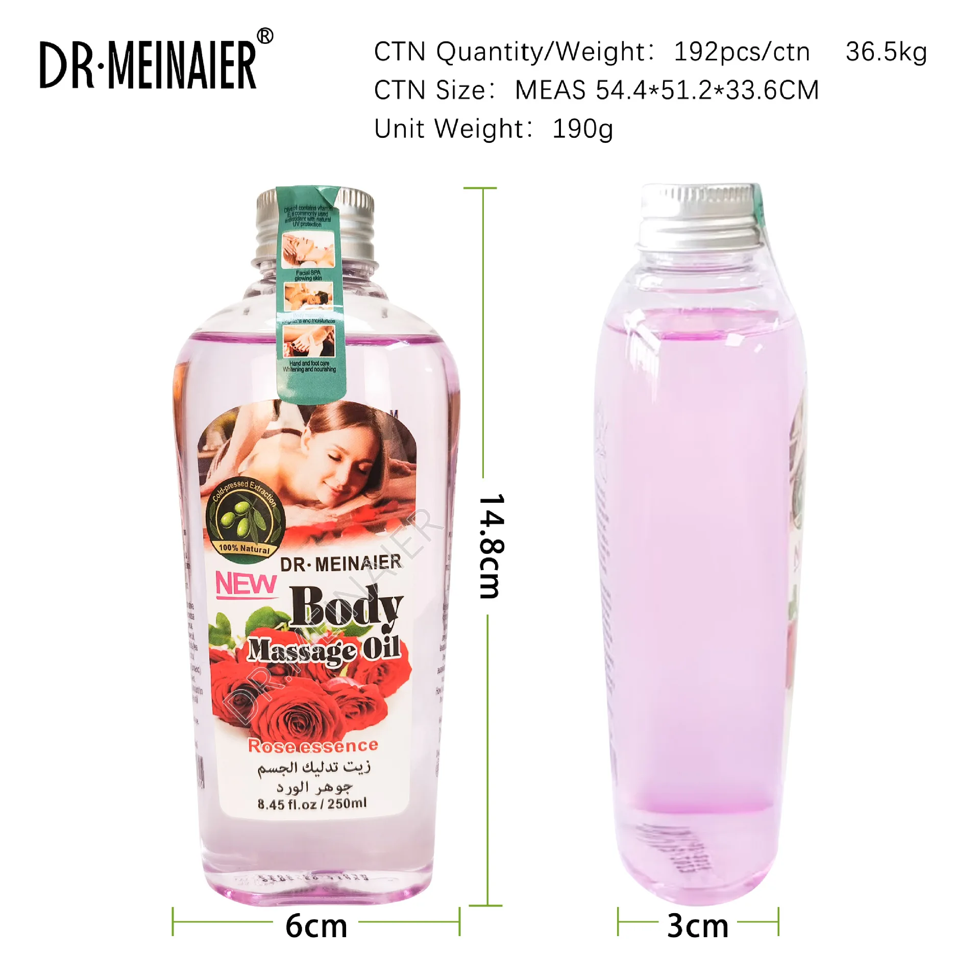 Pure Whitening Massage Oil Skin Care Face And Body Spa Anti Wrinkle