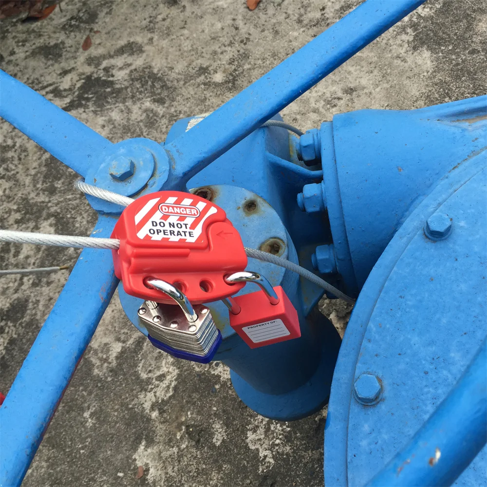 QVAND 层压钢安全挂锁 锁定锁芯