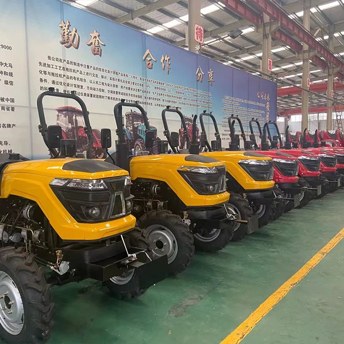 Cheap Compact Tractor Agricultural Qln 35 Hp Chinese Small Farm Mini ...