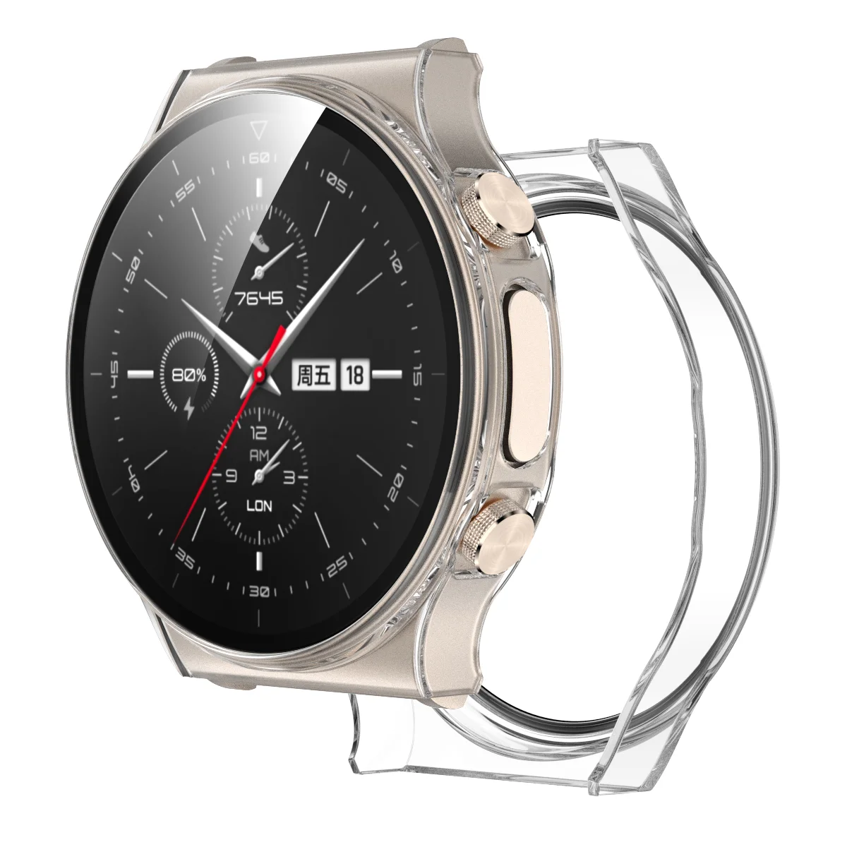 Funda Protectora Para Huawei Gt2 Pro Ecg,Transparente,De  46mm,Esmerilada,Carcasa De Pc,Película De Reloj - Buy Duro Pc Watch  Cubierta Protectora Para Huawei Watch Gt2 Pro Ecg,Proteger La Caja De Reloj  Para El Huawei