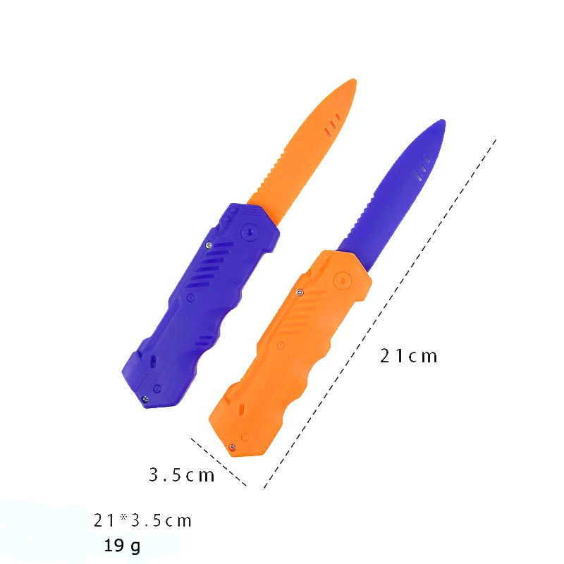 Fidget Tool Knife Fidget Tool Adults 3d Printing Turnip Plastic Sensory