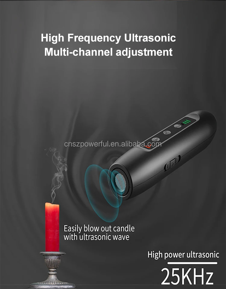 Rechargeable Dog Repeller Ultrasonic Dog Bark Stop Tool Dog Training