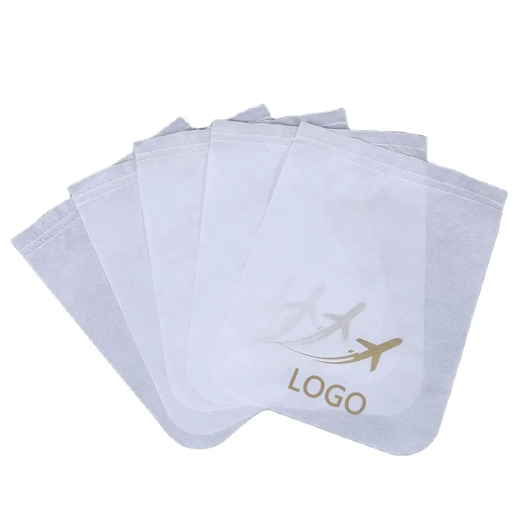 Customize Logo Printing Bus Seat Headrest Covers Disposable Headrest Covers for Airline PP Disposable Bus Headrest Cover