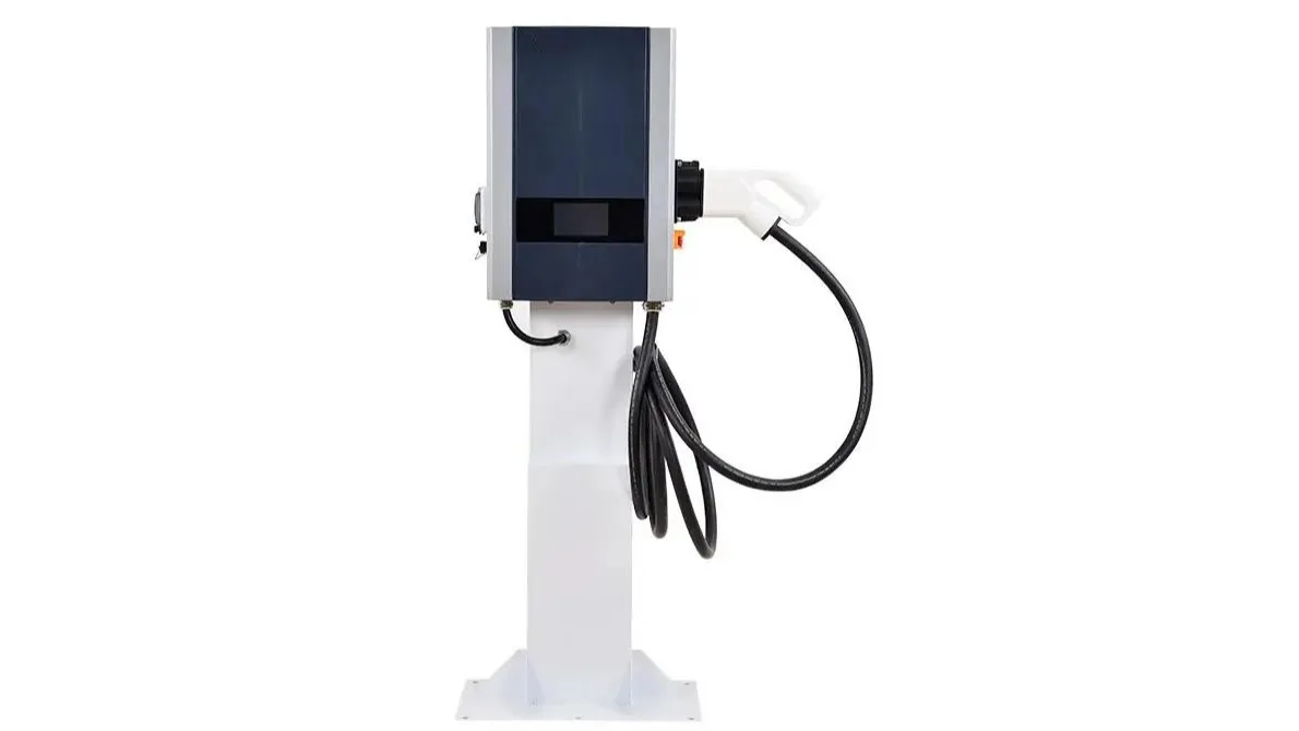 Floor Standing Ev Charger 15kw Ccs2 Four Gun Line Fast Electric