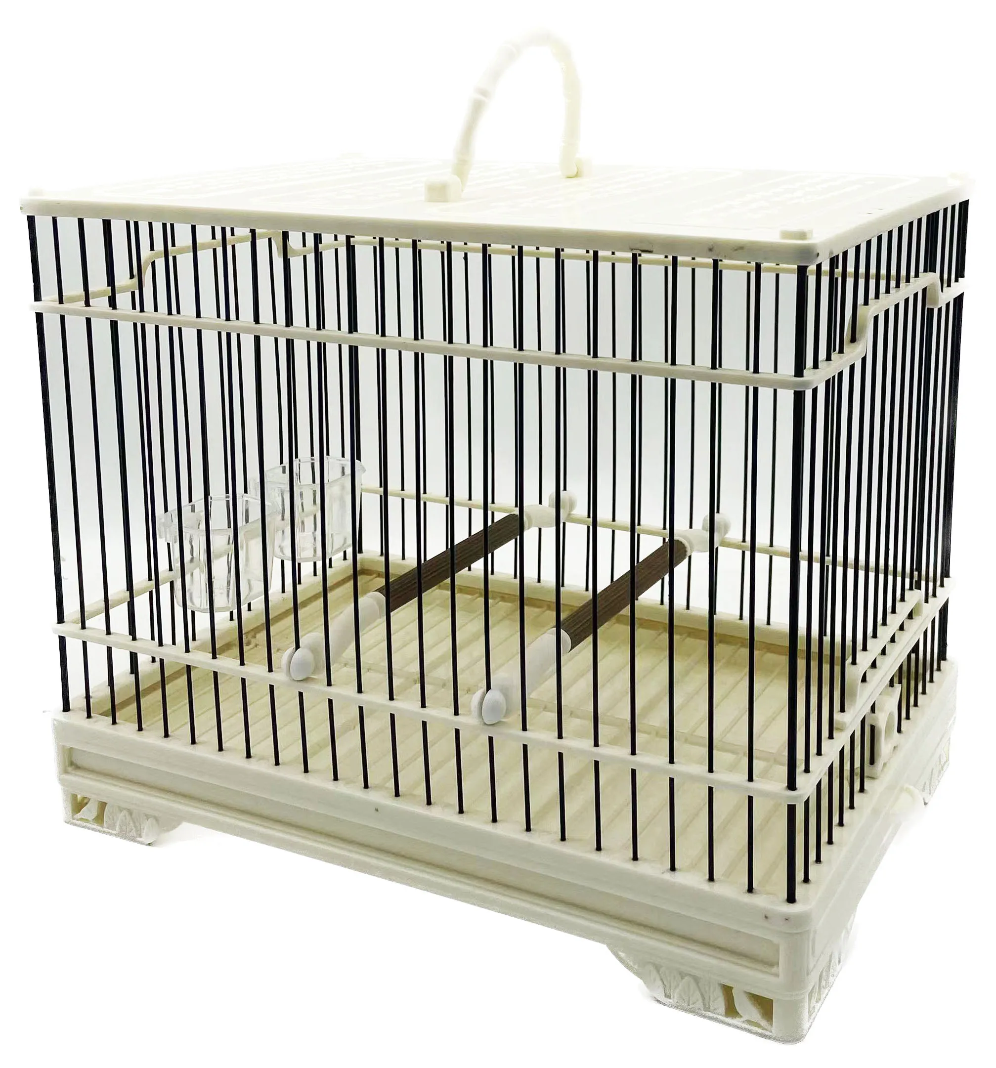 工厂批发金属大型新型可堆叠鸟鹦鹉金丝雀笼