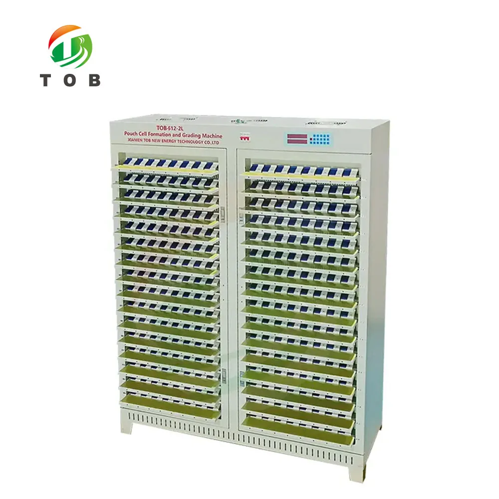 TOB 512 Channel 5V2A Lithium Battery Cell Charge and Discharge Testing Battery Capacity Tester
