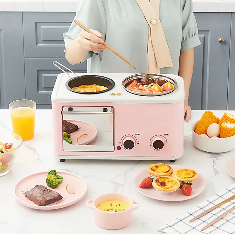 Multi-function 4 in 1 breakfast machine breakfast cereal making