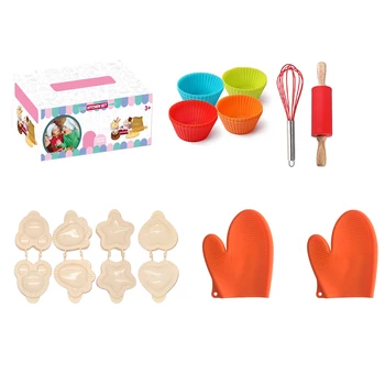 20pcs Funny Kid's Cookie Cutters Pie Mold Dumpling Make and Bakeware Set