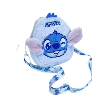 Cartoon Women's Single Shoulder Crossbody Bag High Quality Canvas New Strawberry Cute Plush Fashionable Small Doll Bag for Girls