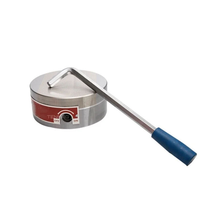 D350 Milling Machine Quick Positioning Magnetic Plate Clamping Circular Fine Pole Permanent Magnet Chucks