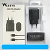 nero 25W EU+Cavo dati Double C+Scatola di imballaggio