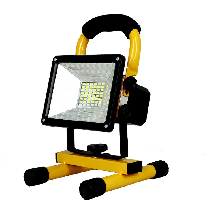 Portable Rechargeable Outdoor Waterproof Handheld Lamp Working Fishing Camping  Work Light Emergency Security LED Flood Light